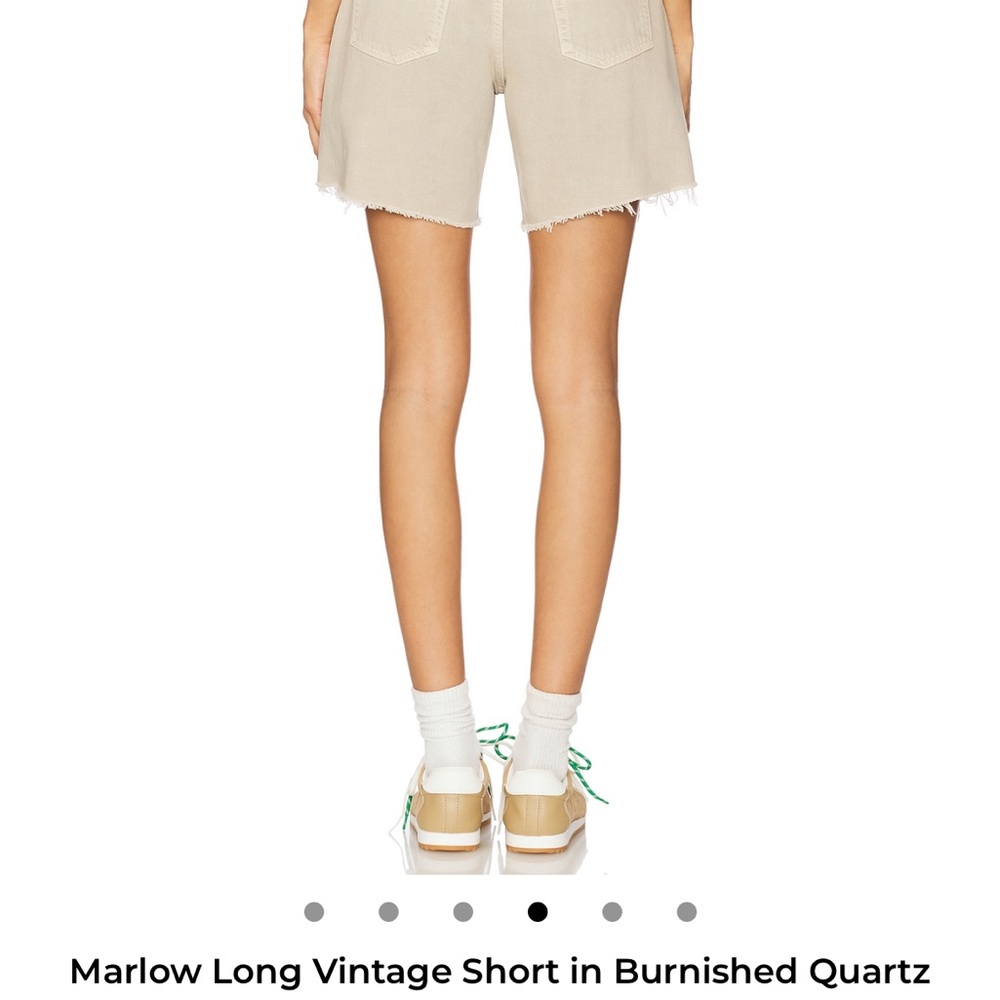 Citizens Of Humanity Beige Jean Shorts